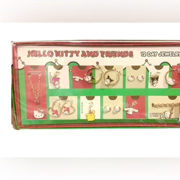 Hello kitty & friends 12 days of Christmas advent calendar jewelry set brand new - Picture 2 of 14